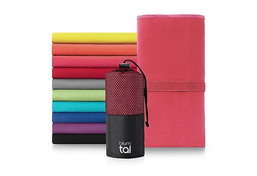 Blumtal Sporthandtuch Mikrofaser Handtuch - kompakte Mikrofaser Handtücher, günstig online kaufen