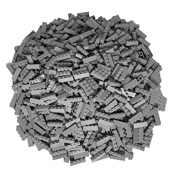 LEGO® Spielbausteine LEGO® 1x4 Steine Hochsteine Hellgrau - 3010 NEU! Menge günstig online kaufen