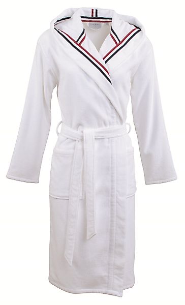 Carl Ross Unisex-Bademantel, Langform, Baumwolle, Kapuze, günstig online kaufen