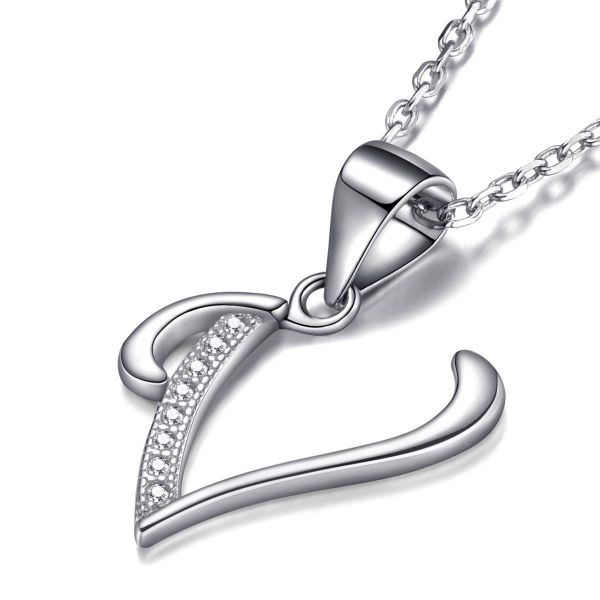 Morella Kette mit Anhänger Buchstabenkette Halskette günstig online kaufen
