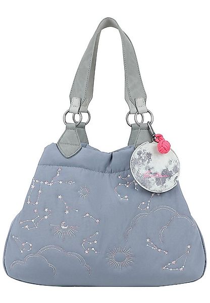 Fritzi aus Preußen Henkeltasche Cosmo, mit dezenter Regenbogen-Stickerei günstig online kaufen