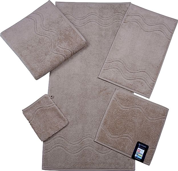 ROSS Gästehandtuch Cashmere feeling, Frottier (Packung, günstig online kaufen