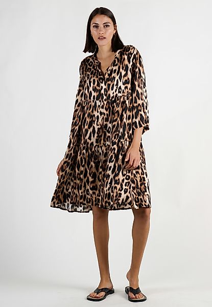 Andijamo-Fashion Tunikakleid WILD CAT EDELSATIN günstig online kaufen
