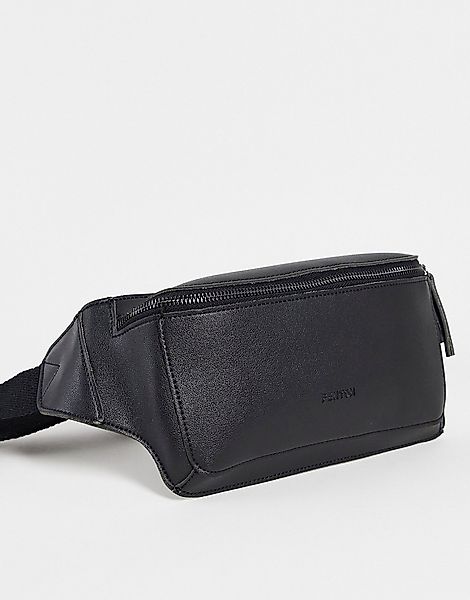 Fenton – Schwarze Gürteltasche mit Reißverschluss günstig online kaufen