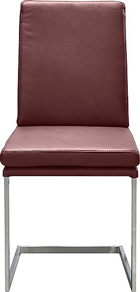 K+W Komfort & Wohnen Freischwinger, Leder CLOUD, stabiles Hochkantrohr, Unt günstig online kaufen