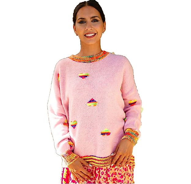 Miss Goodlife Rundhalspullover Miss Goodlife Pullover Small Hearts,MG11435, günstig online kaufen