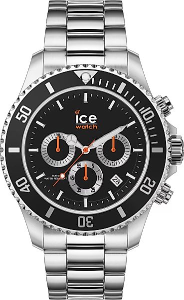 Ice Watch ICE steel - Black silver - Chrono - L 017670 Herrenchronograph günstig online kaufen