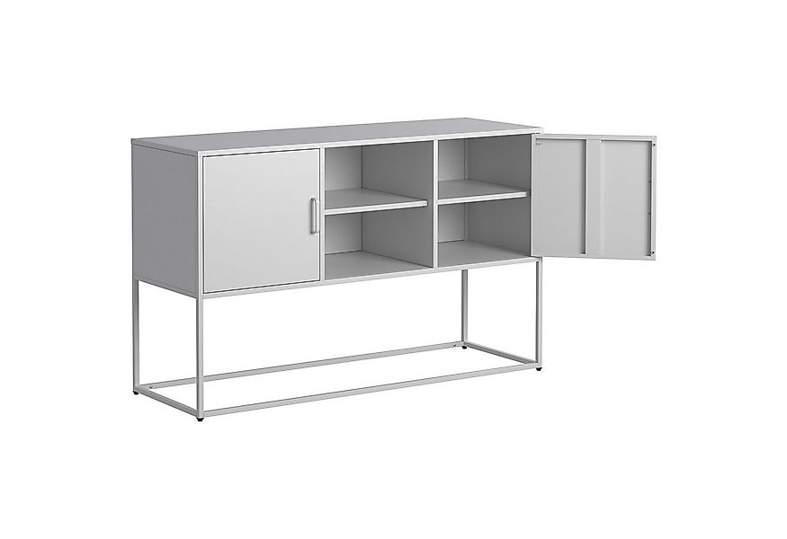 bizoemade Sideboard Modernes Buffet-Schränkchen mit 2 Türen und Einlegeböde günstig online kaufen