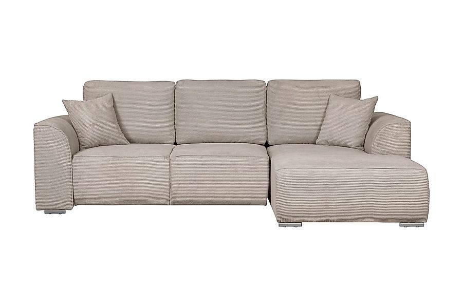 INOSIGN Ecksofa "BEATRICE optionale Schlafsofa mit Bettkasten, B/T/H: 265/1 günstig online kaufen