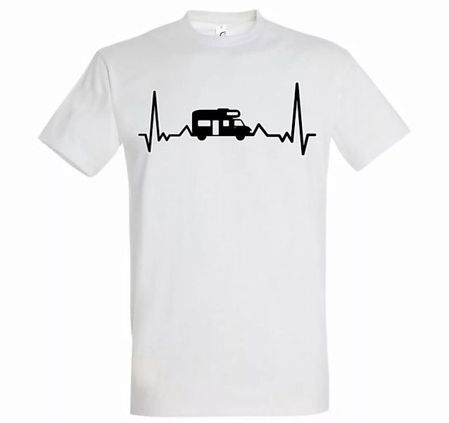 Youth Designz T-Shirt Camping Herzschlag Herren Shirt mit lutsigem Frondruc günstig online kaufen