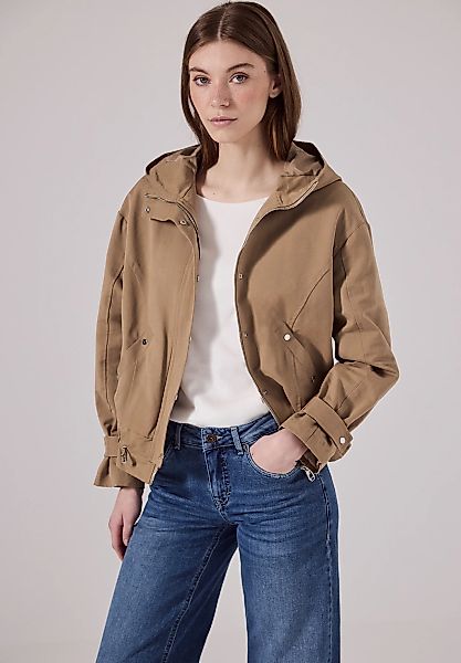 STREET ONE STUDIO Parka, mit Kapuze, mit Tunnelzug am Saum günstig online kaufen