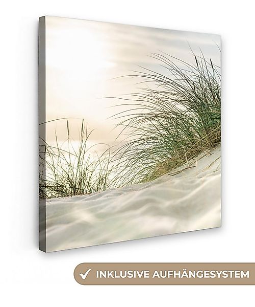 OneMillionCanvasses® Leinwandbild Dünen am Wattenmeer, Fotodruck (1 St), Wa günstig online kaufen
