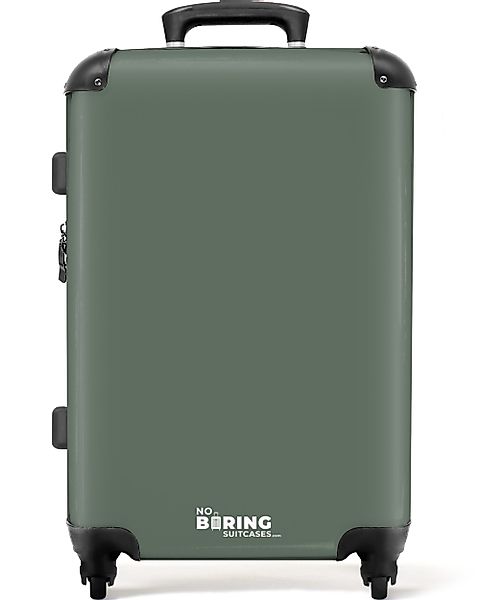 NoBoringSuitcases.com© Hartschalen-Trolley Olivgrün - Einfarbig 67 günstig online kaufen
