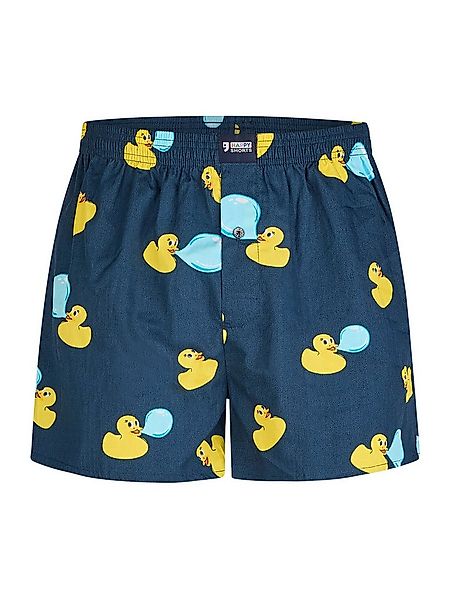 HAPPY SHORTS Boxer Motives Duck with Bubble Gum American Boxershort Baumwol günstig online kaufen