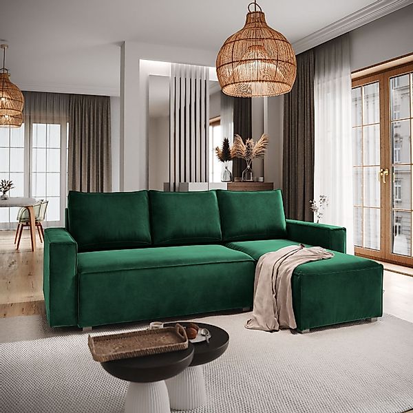 Masseno Ecksofa SILES mit Schlaffunktion L-Form, günstig online kaufen