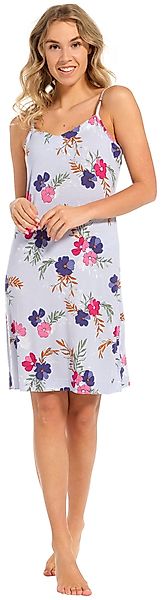 Pastunette Nachthemd Damen Schlafshirt mit Spaghettiträgern günstig online kaufen