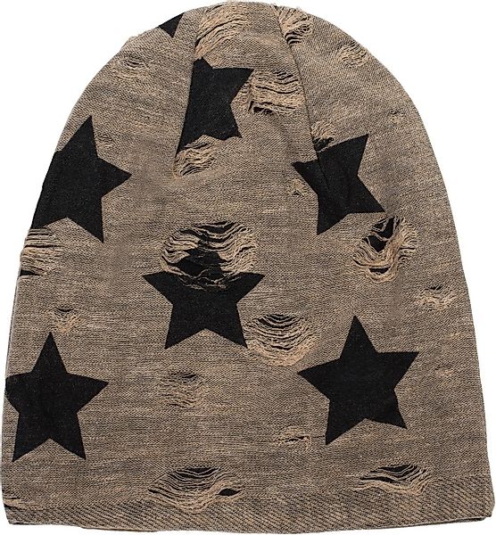 styleBREAKER Beanie Beanie mit Sterne & günstig online kaufen