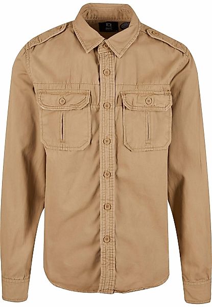 Brandit Langarmhemd "Brandit Herren Vintage Shirt", 1 Stk. günstig online kaufen