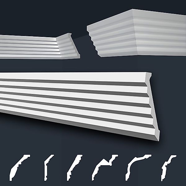 marbet design Stuckleiste B-37, 20 Meter, günstig online kaufen