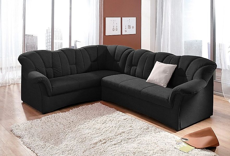 DOMO collection Ecksofa "Papenburg B/T/H: 242/190/84 cm L-Form" wahlweise m günstig online kaufen