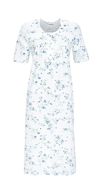 Ringella Nachthemd mit Knopfleiste und Blumendessin günstig online kaufen