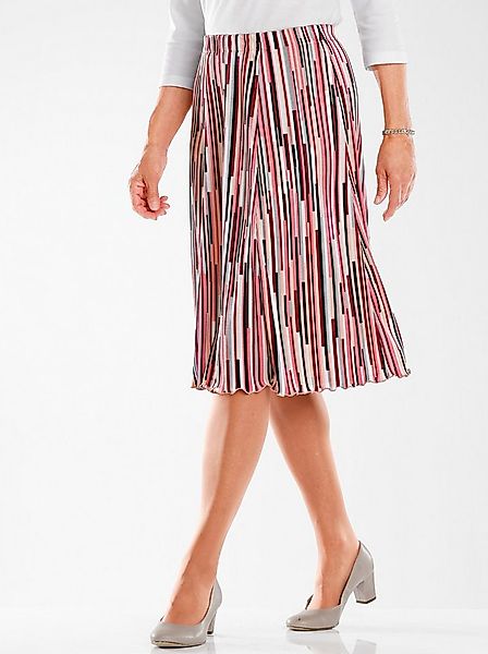 Sieh an! A-Linien-Rock Plissee-Rock günstig online kaufen