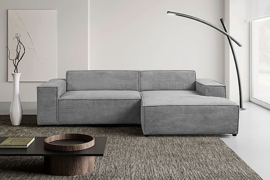 WERK2 Ecksofa "Trento, L-Form, Breite 268 cm" Trento – Sofa mit Eleganz, Ko günstig online kaufen