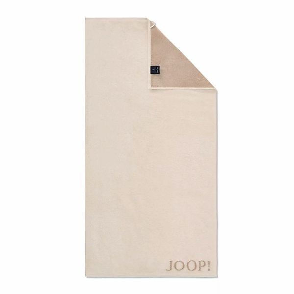 JOOP! Duschtuch  JOOP 1600 Classic Doubleface ¦ creme ¦ Maße (cm): B: 80 Ba günstig online kaufen