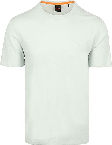 BOSS T-shirt Tegood Grün Blau - Größe L günstig online kaufen