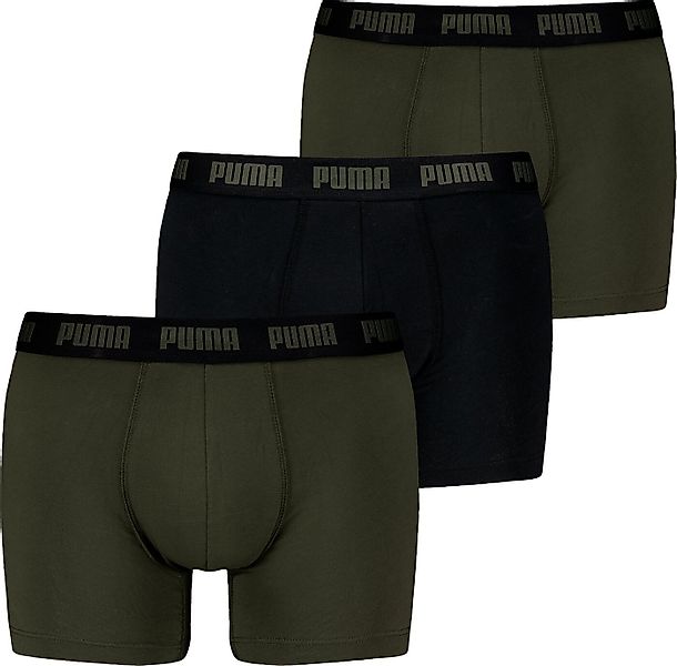 PUMA Boxershorts PUMA MEN EVERYDAY BOXER 3P FOREST NIGHT günstig online kaufen