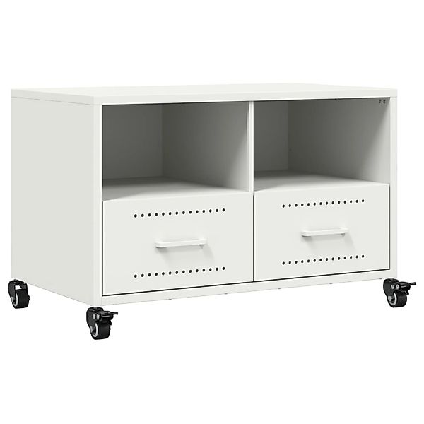 vidaXL TV-Schrank Weiß 68x39x43,5 cm Stahl 846703 günstig online kaufen