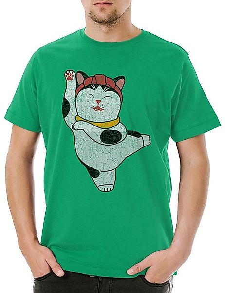 Urban Backwoods Print-Shirt Urban Backwoods Maneki Neko I Herren T-Shirt He günstig online kaufen