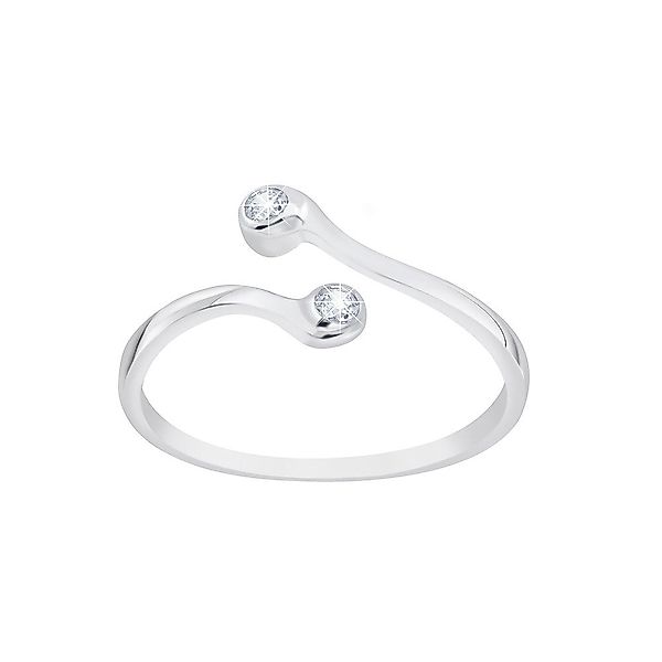 Order & Smile Schmuck Silberring Offener günstig online kaufen