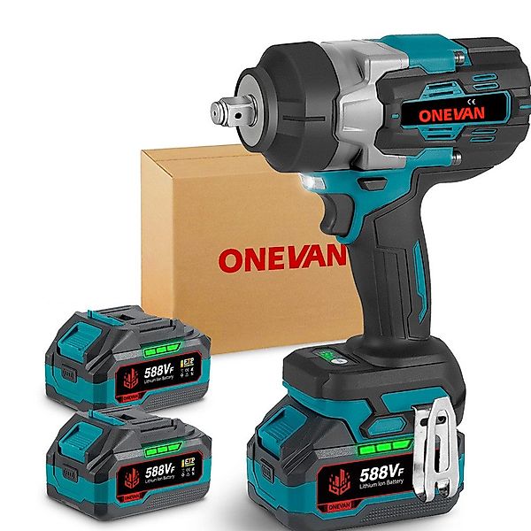 ONEVAN Akku-Schlagschrauber 2800Nm Bürstenloser 1/2 Zoll günstig online kaufen