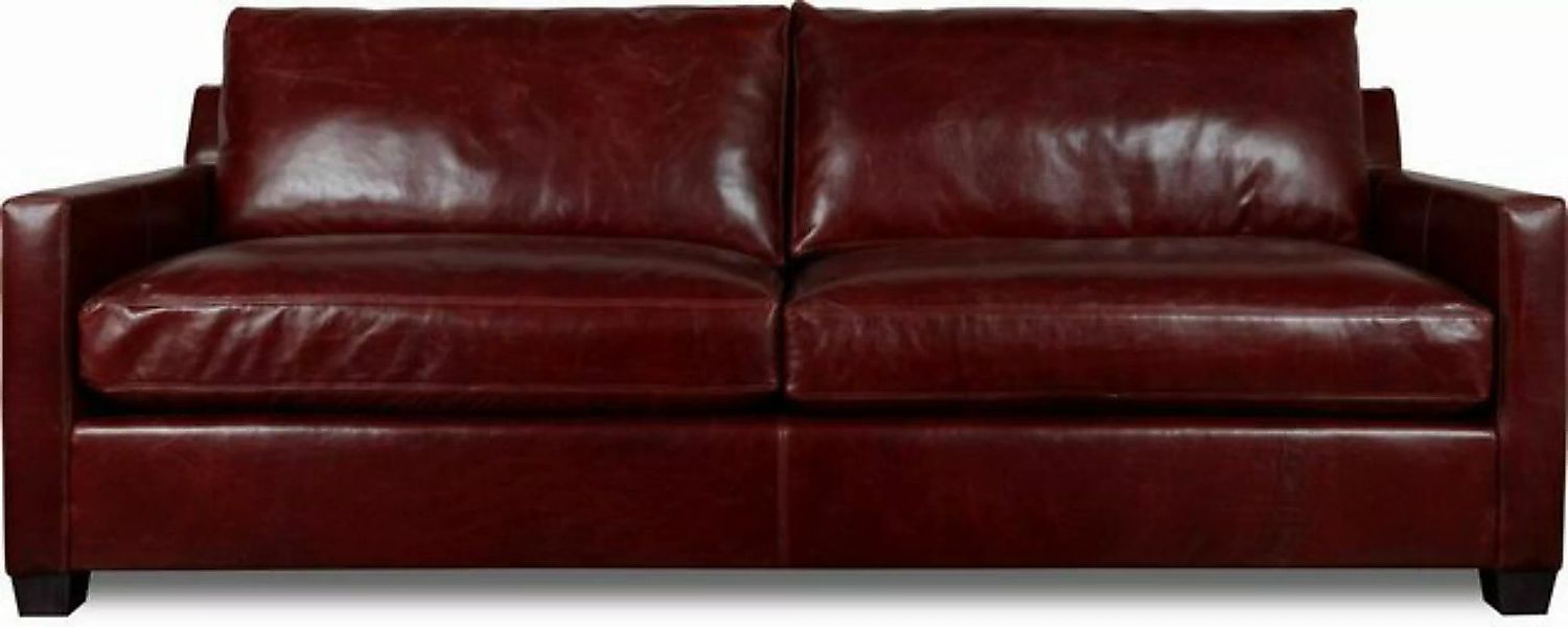 JVmoebel 3-Sitzer Italienische XXL Rot Sofa 3 Sitzer Couch Polster Sitz Gar günstig online kaufen