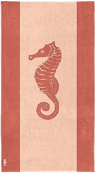 Seahorse Strandtuch "Flow" 100x180, für Strand und Pool, Seepferdchen, Mari günstig online kaufen