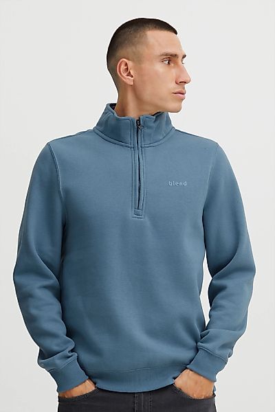 Blend Troyer "BHHalfzip" Stilvoller Sweat-Troyer mit Stehkragen günstig online kaufen