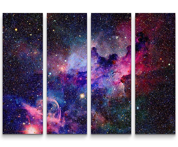 Sinus Art Leinwandbild Nebel und Galaxien günstig online kaufen