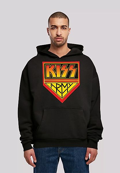 F4NT4STIC Kapuzenpullover "Kiss Rock Band Army Logo", Premium Qualität, Mus günstig online kaufen