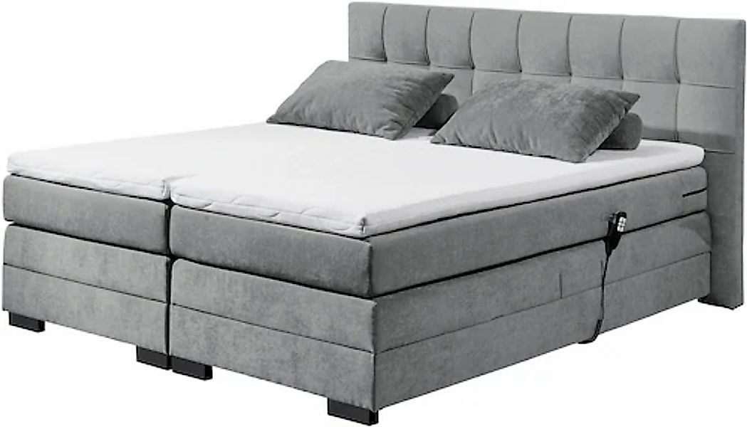 ED EXCITING DESIGN Boxspringbett »Talena«, inkl. Motor und Topper günstig online kaufen