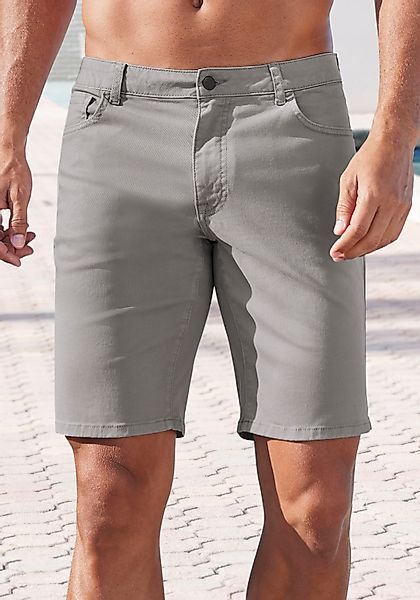 John Devin Chinoshorts "regular-fit", 5-Pocket Chino-Shorts aus elastischer günstig online kaufen
