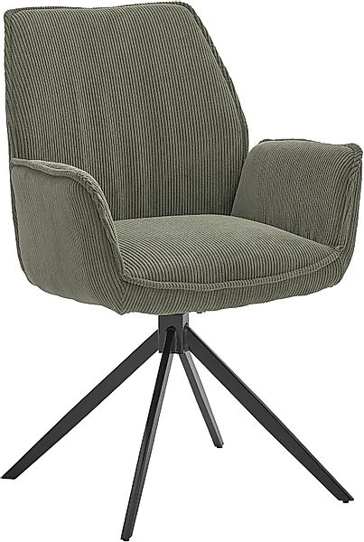 Musterring Esszimmerstuhl "Tiama", (Set), 2 St., Cord, Stativgestell aus Ei günstig online kaufen