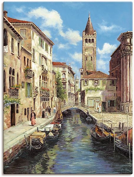 Artland Wandbild "Venedig" Venedig 1 Stk. tlg. als Leinwandbild, Poster in günstig online kaufen