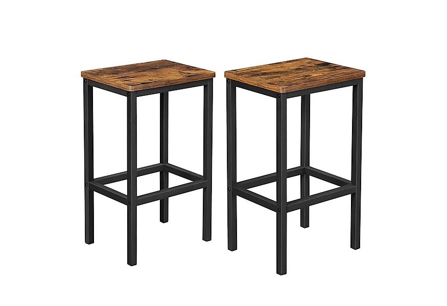 VASAGLE Barhocker Barstühle (Set, 2 St., 2er), bis 120kg belastbar 40 x 30 günstig online kaufen