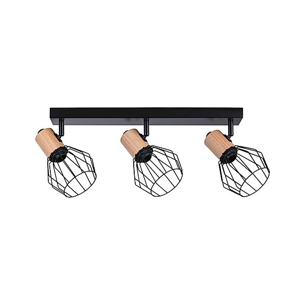 Paulmann "Spotlight Lanka E14 230V max. 3x20W dimmbar Schwarz" günstig online kaufen