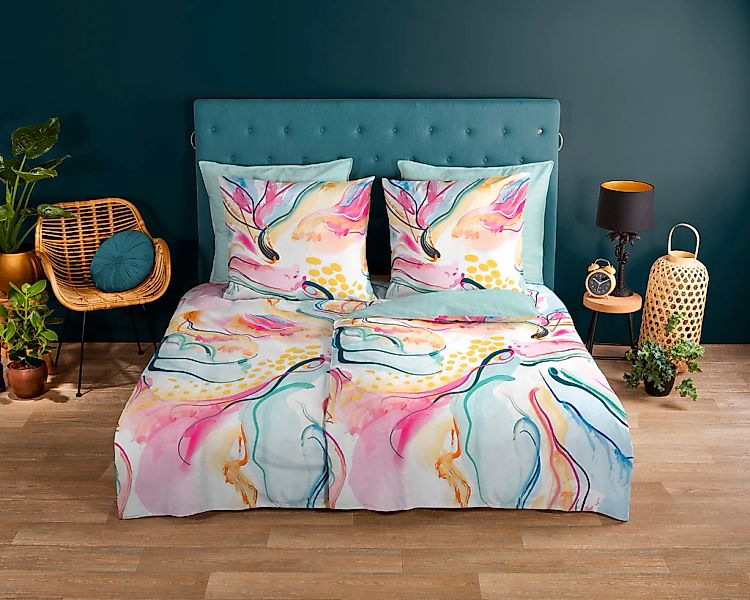 good morning Wendebettwäsche "Magic Modern" 2 Stk. tlg. Baumwolle, 135x200, günstig online kaufen