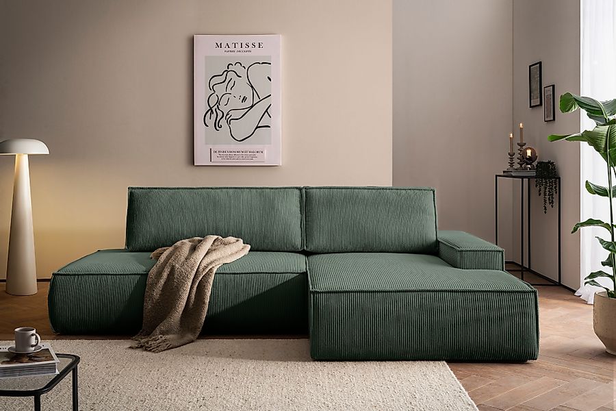 Home affaire Ecksofa SHERWOOD, Schlafsofa in günstig online kaufen