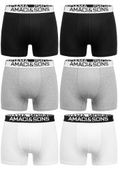 Amaci&Sons Boxershorts WESTON 6er Pack Boxershorts günstig online kaufen