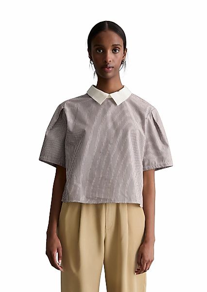 Marc OPolo DENIM Kurzarmbluse "aus Papertouch Popeline" günstig online kaufen