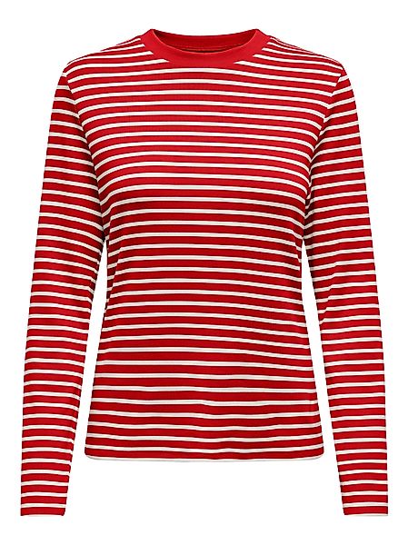 ONLY Langarmshirt ONLLYON L/S O-NECK TOP günstig online kaufen